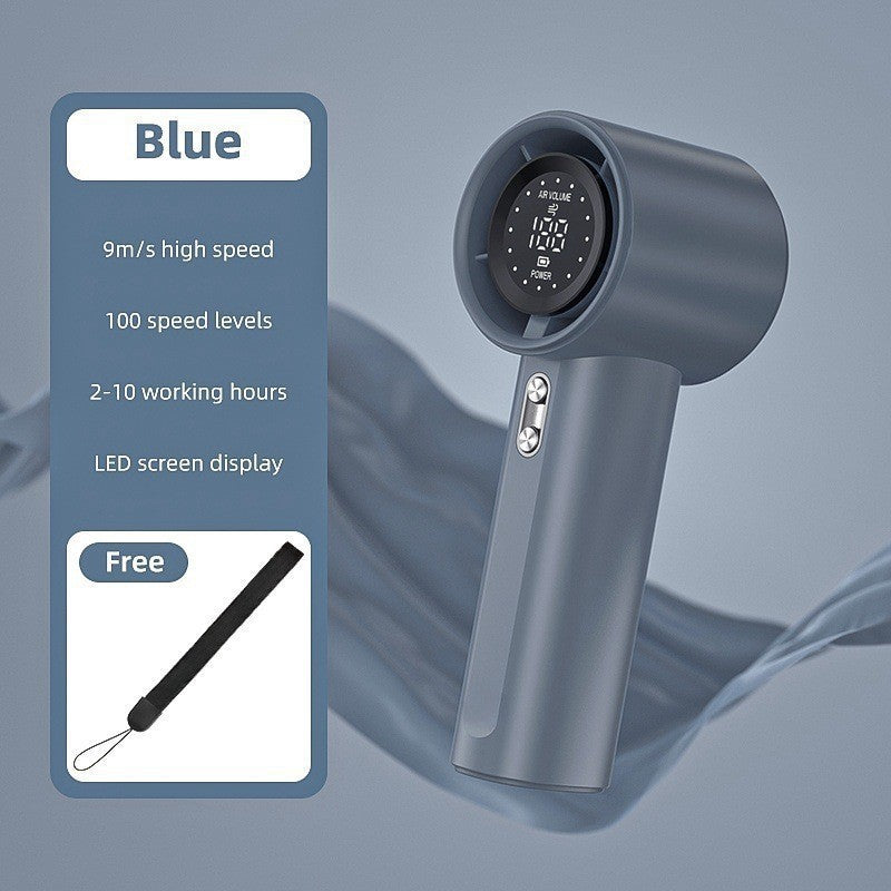 Women Portable High-Performance Fan with LCD Display Kalsten