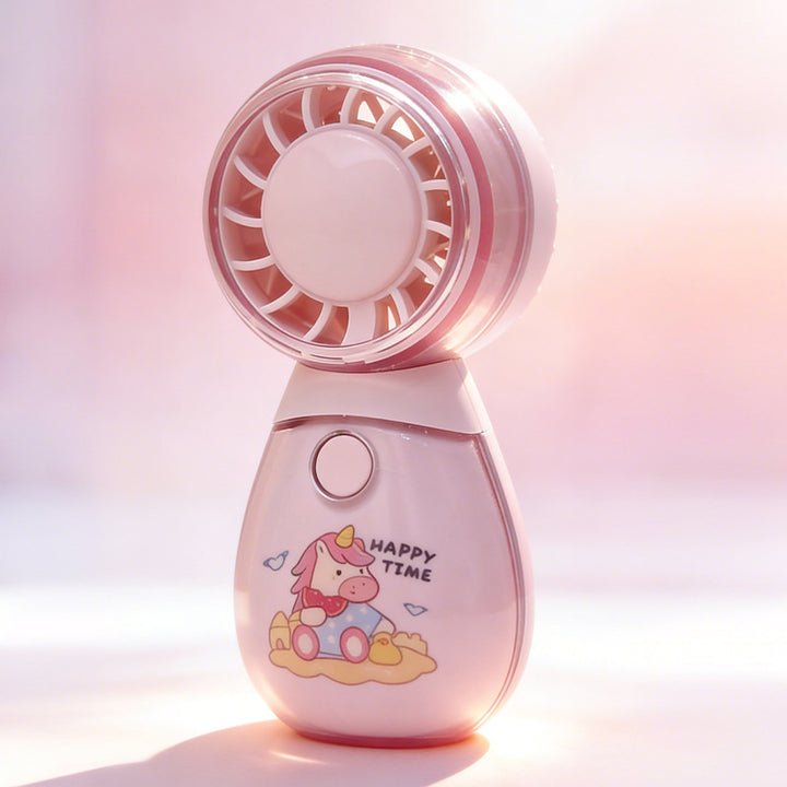 Unisex Portable Mini Fan with Cute Animal Design Kalsten