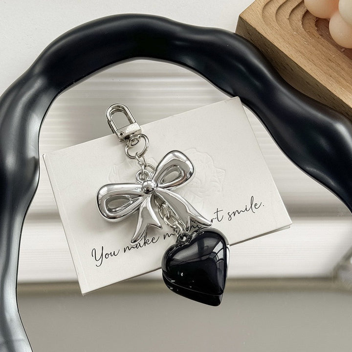 Heart-Shaped Charm Keychain kalsten