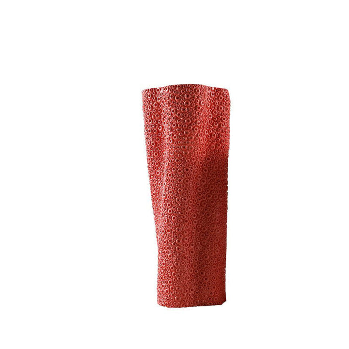 Decorative Textured Flower Vase