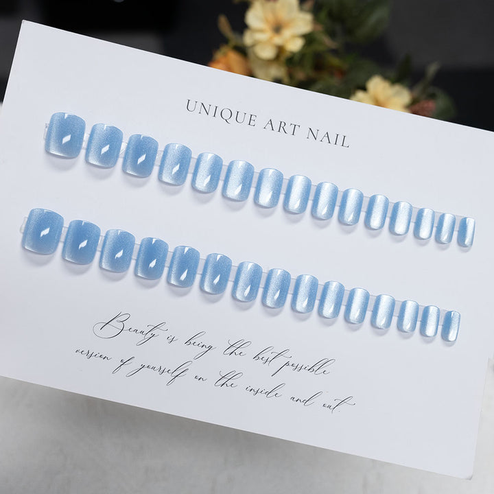 Glossy Acrylic Press-On Nail Set
