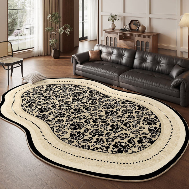 Floral Patterned Area Rug