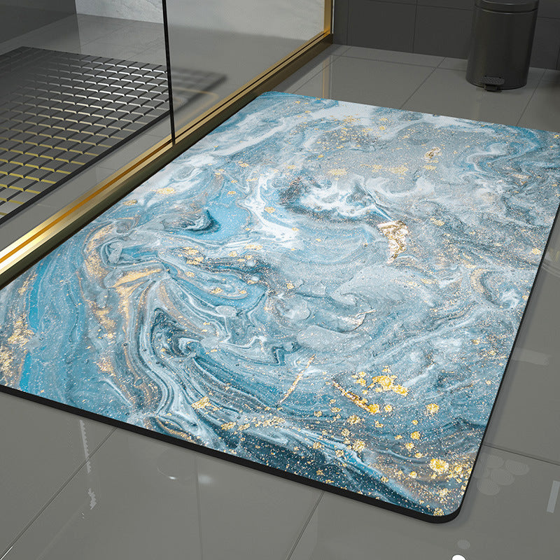 Abstract Wave Pattern Area Mat Kalsten