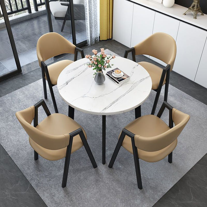 Dining chair with ergonomic upholstery and modern design Kalsten