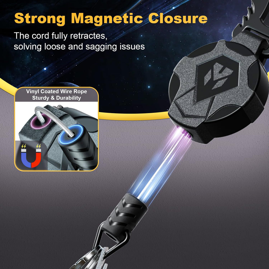 Keychain with retractable strap Kalsten