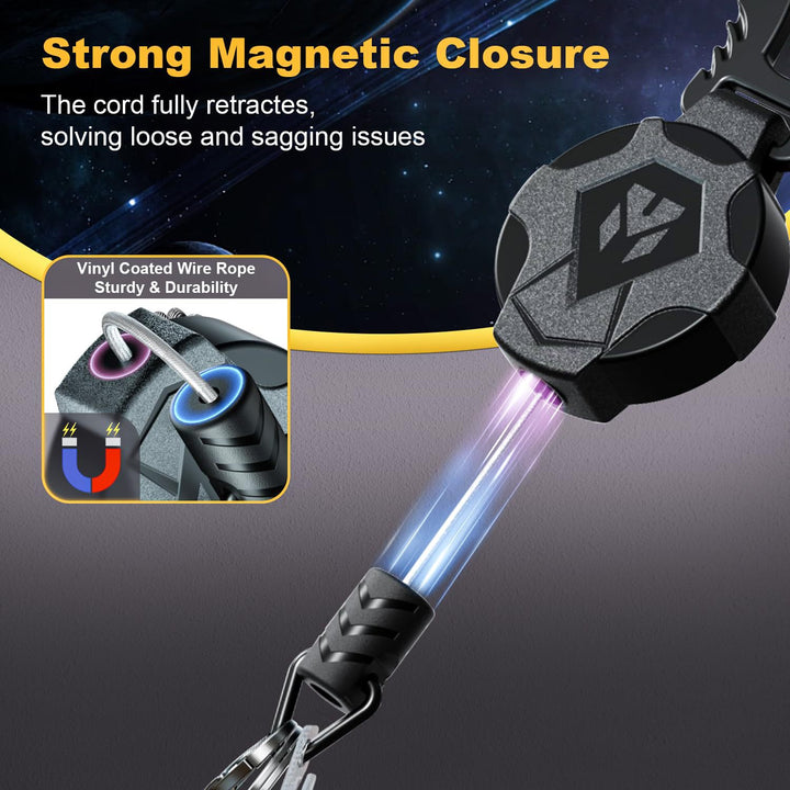 Keychain with retractable strap Kalsten