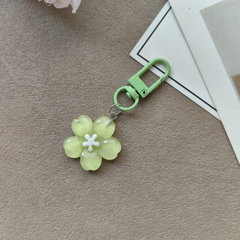 Key ring with flower motif Kalsten