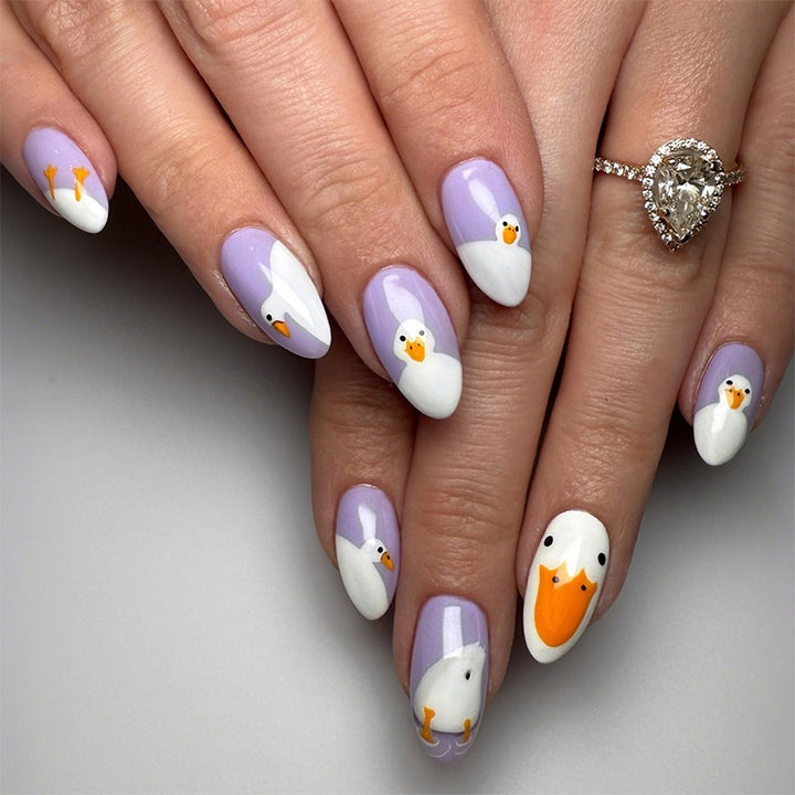 Artificial fingernails with animal design Kalsten