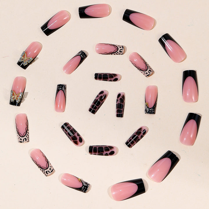 Luxurious 3D Gradient Nail Art Extensions Kalsten