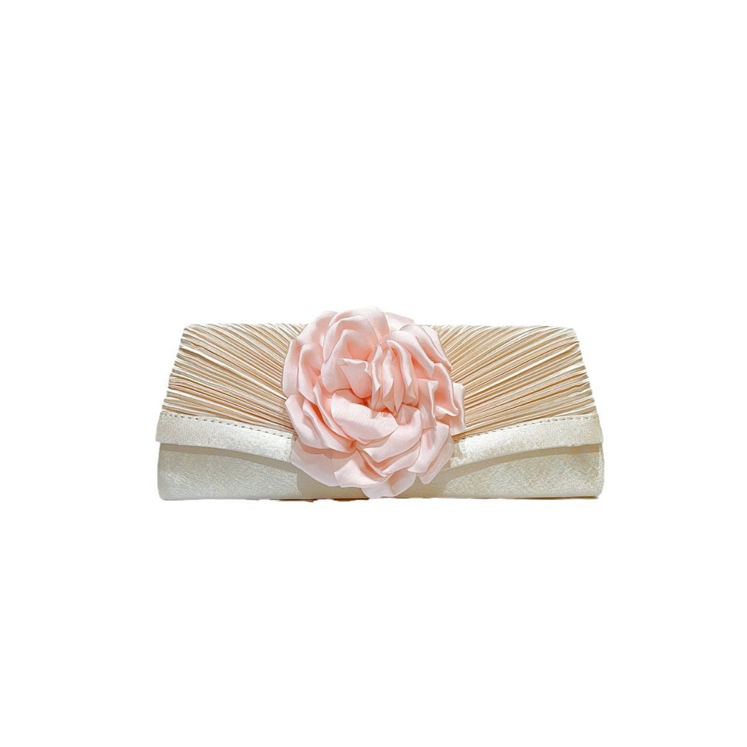 Floral Embellished Evening Clutch