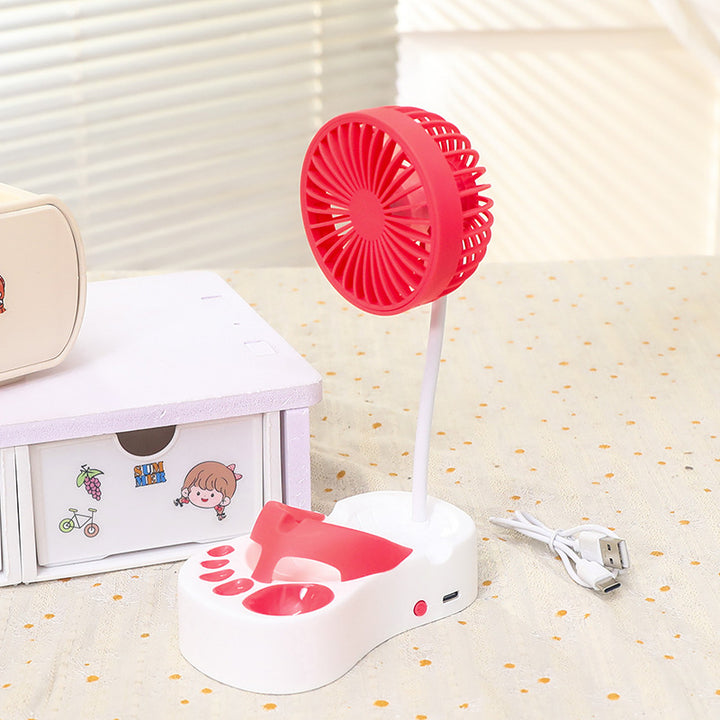 Ladies Portable Table Fan with Flexible Height Kalsten