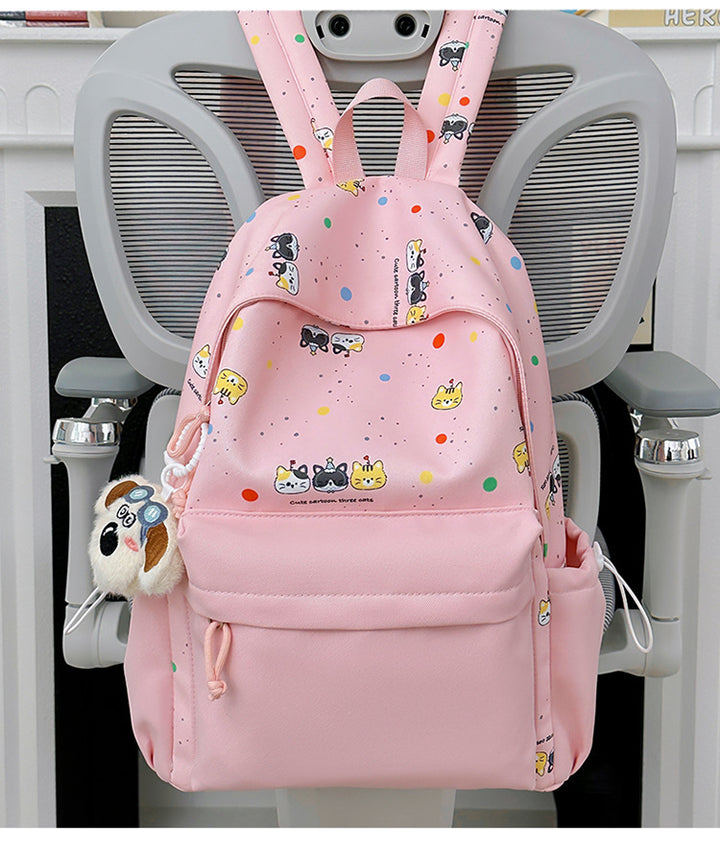 Cartoon Character Print Backpack Kalsten