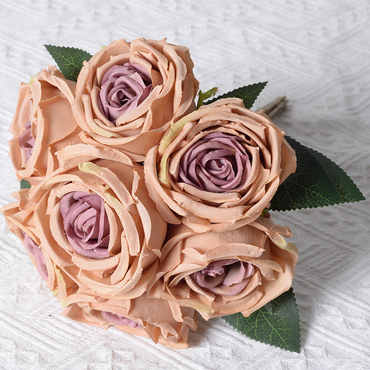 Decorative Faux Rose Bouquet