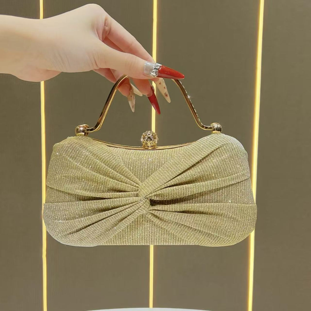Glamorous Twisted Evening Handbag