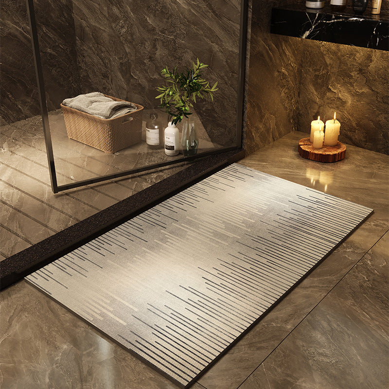 Abstract Geometric Shower Mat