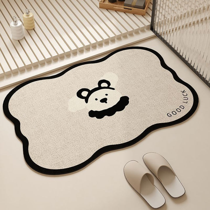 Cute Cartoon Bear Bath Mat