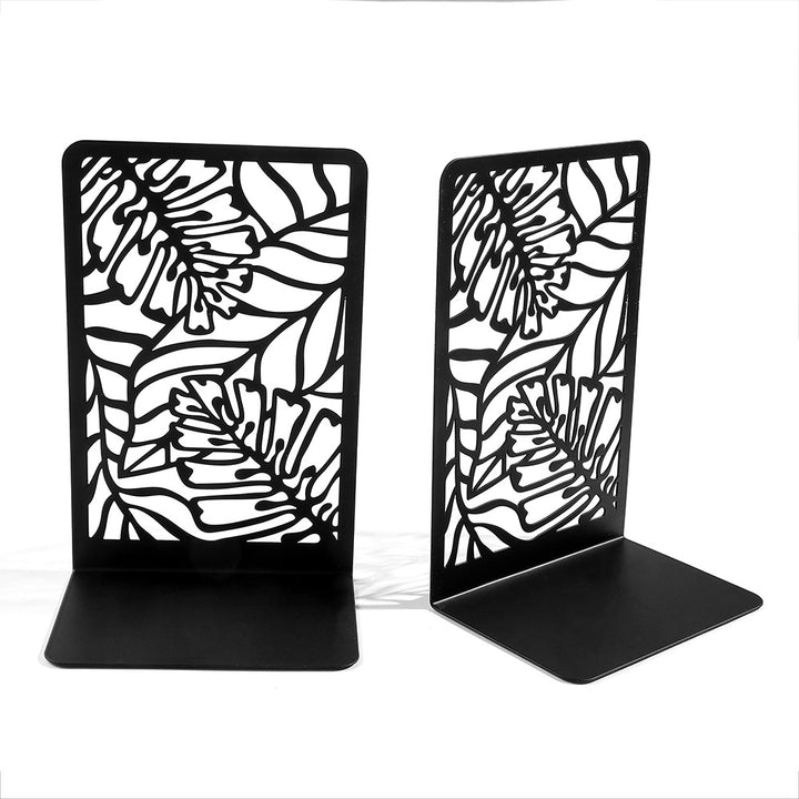 Decorative Plant-Themed Bookends