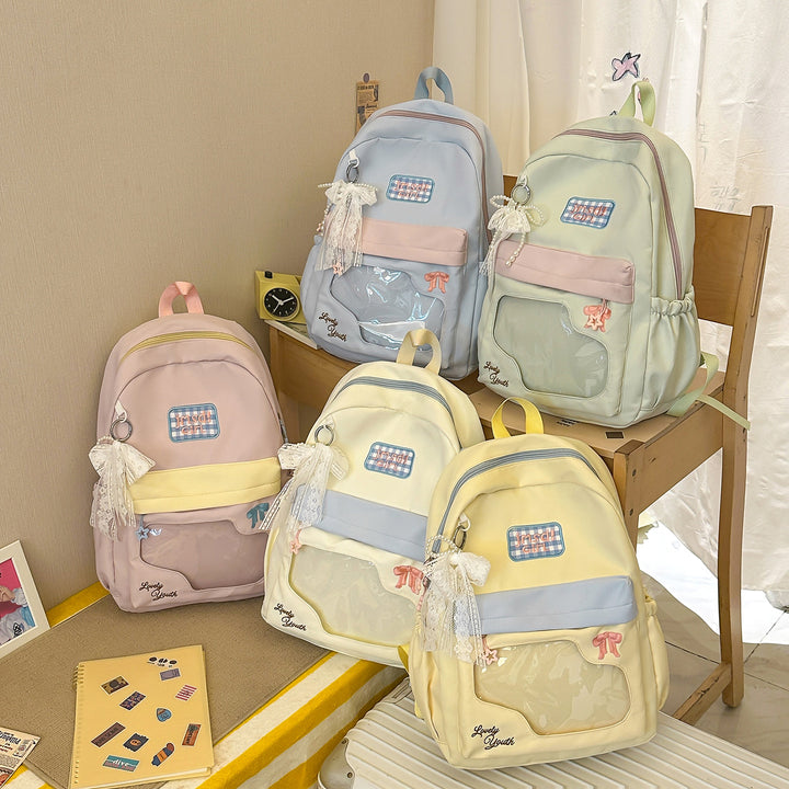 Cute Cartoon-Embellished Mini Backpack Kalsten