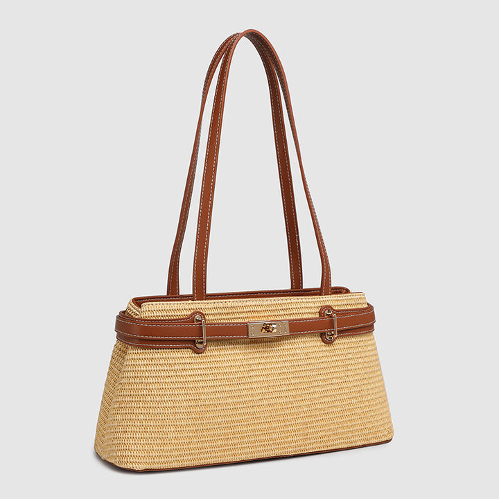 Chic Straw Tote