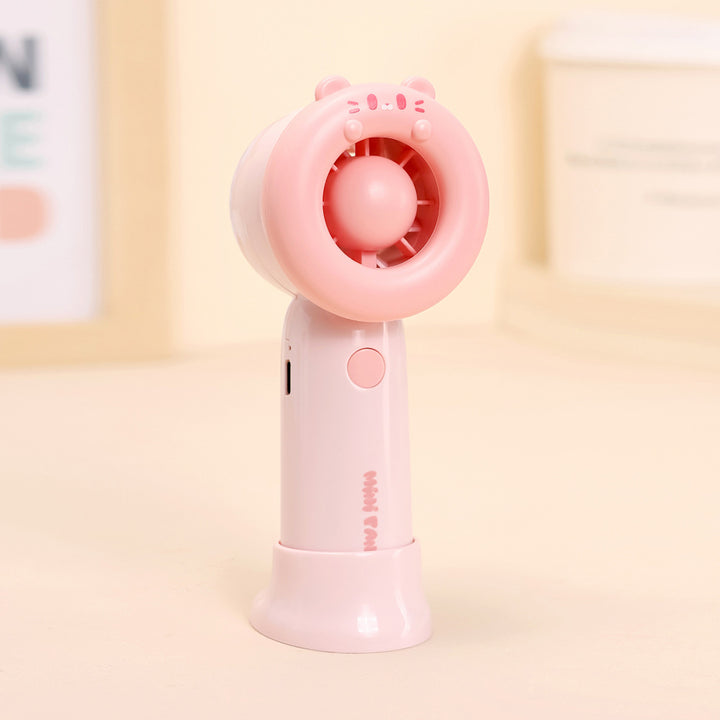 Portable Cartoon-Themed Handheld Cooling Fan Kalsten