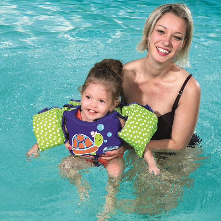 Ladies swimming aid with colorful buoyancy bodies Kalsten