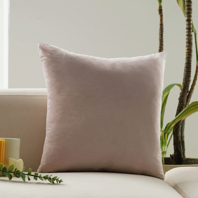 Luxurious velvet cushion cover with soft filling Kalsten