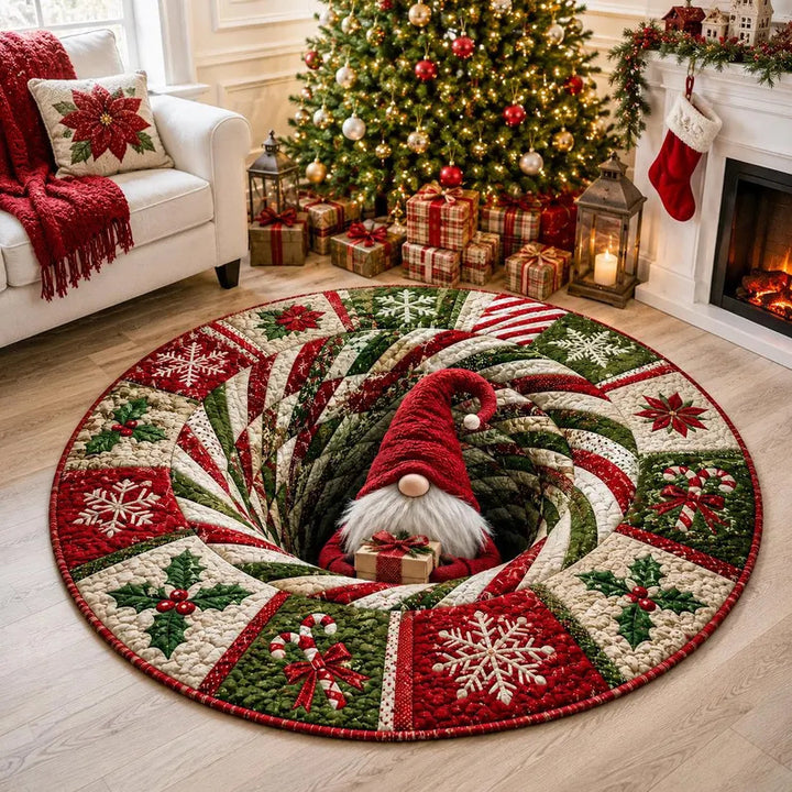 Christmas-Themed Plush Area Rug