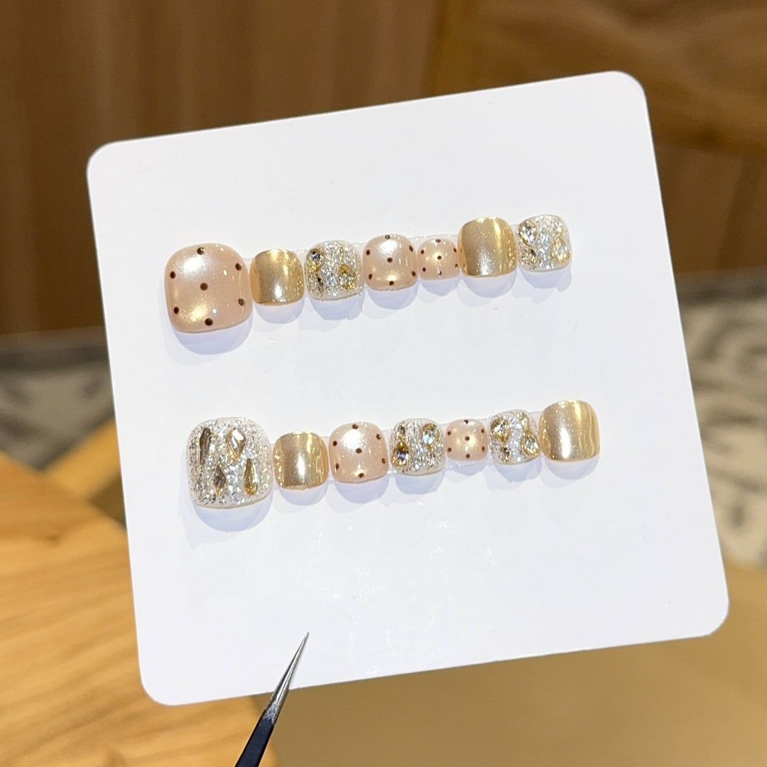 Glittering Nail Tips Kalsten