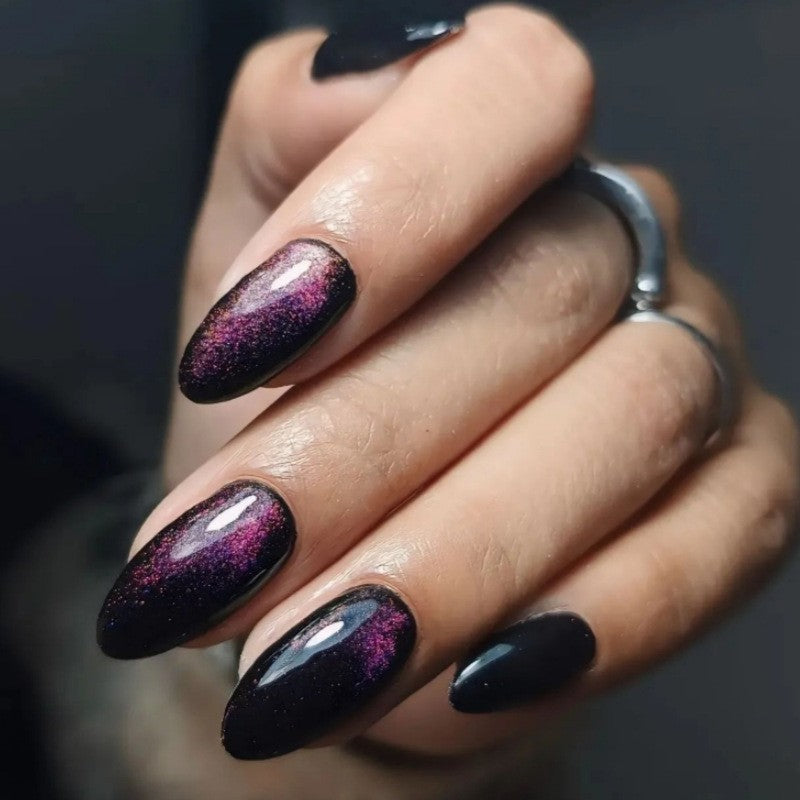 Cosmic Ombre Nail Extensions Kalsten