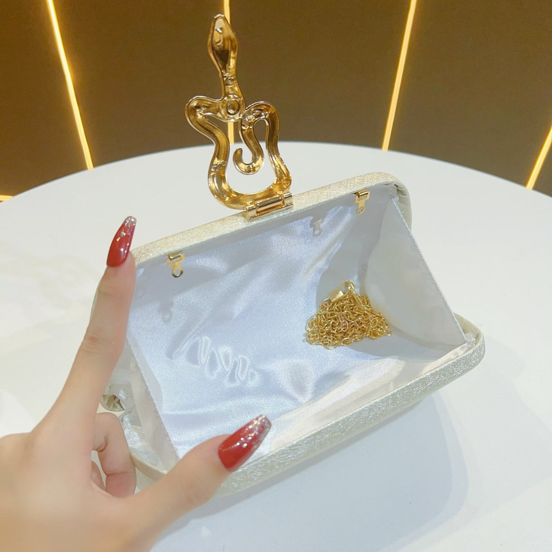 Elegant Structured Evening Clutch
