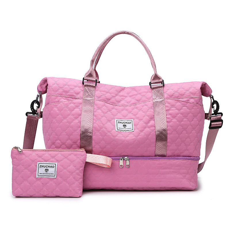 Stylish Quilted Travel Duffel Kalsten