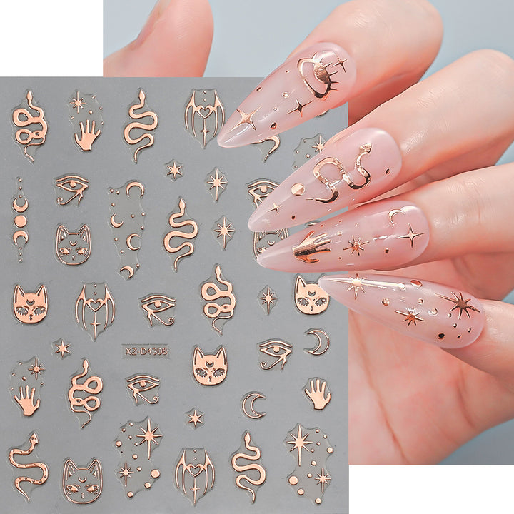 Nail Art Decorative Foil Stickers