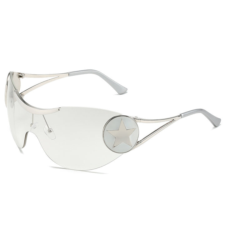 Futuristic Visor Shield Sunglasses Kalsten