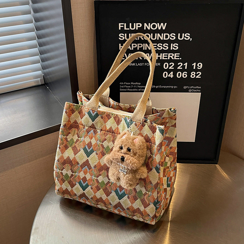 Fun Patterned Tote Bag