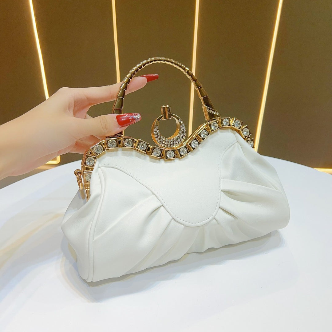 Glamorous Padded Evening Handbag