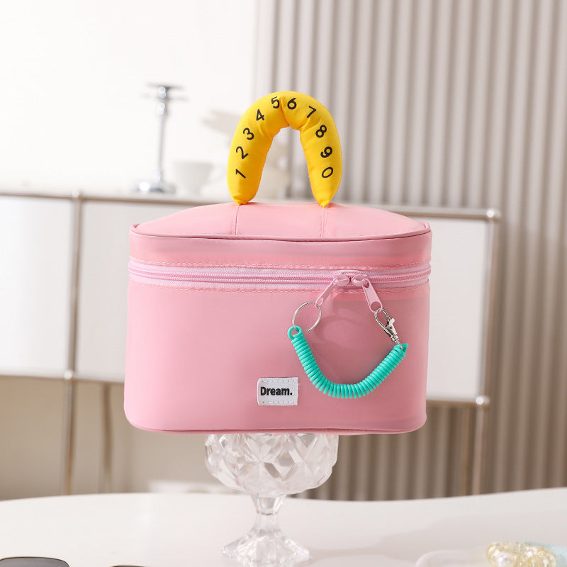Stylish Multi-Compartment Cosmetic Case Kalsten