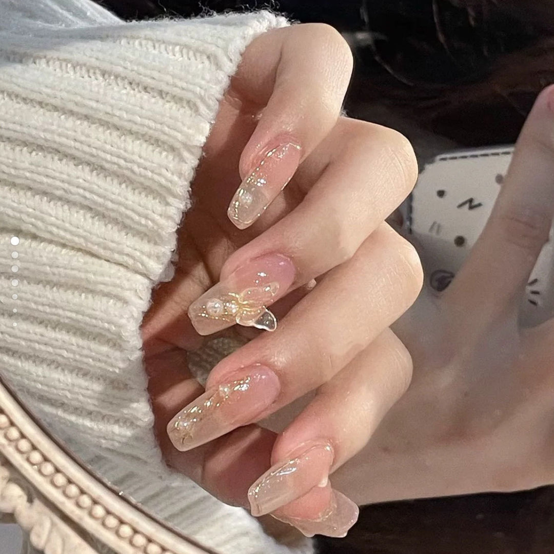 Elegant Decorative Nail Art Extensions