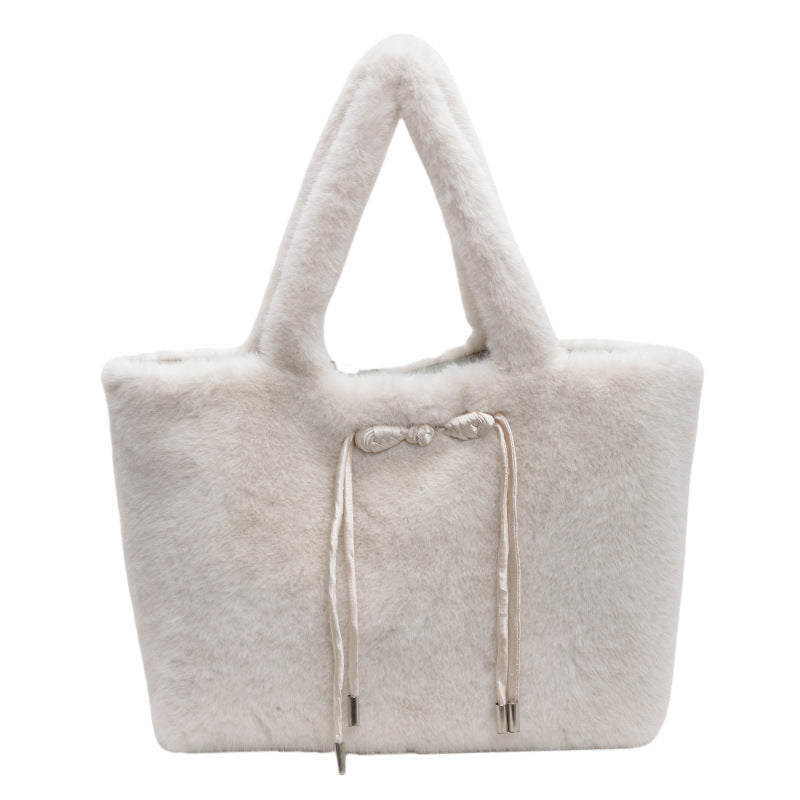 Luxurious Faux Fur Tote Bag