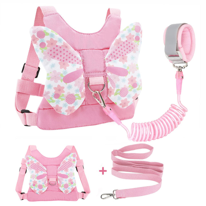 Butterfly-Themed Toddler Harness Backpack Kalsten