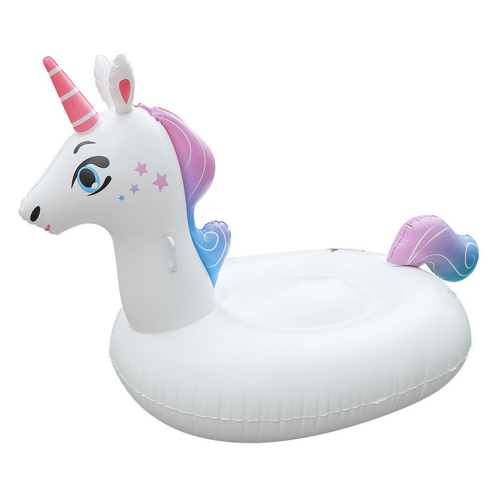 Women Inflatable Unicorn Pool Float Kalsten