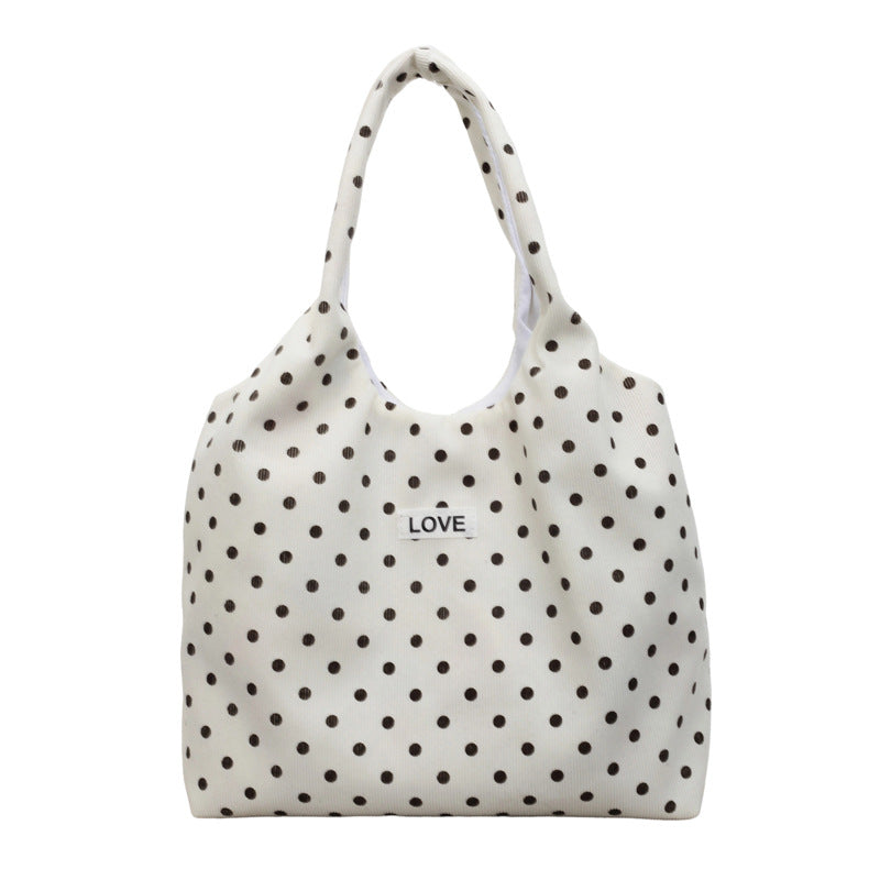 Casual Polka Dot Tote Bag Kalsten