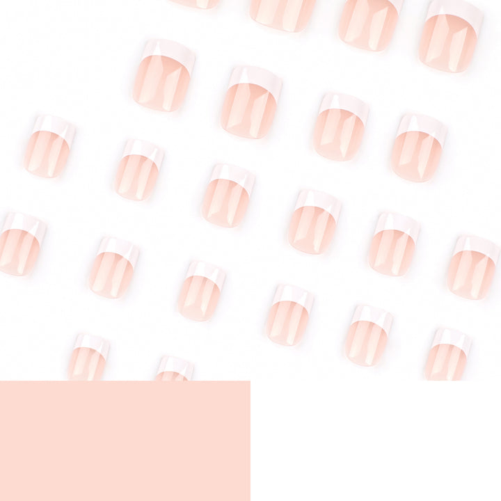 Artful French-Tip Nails Kalsten