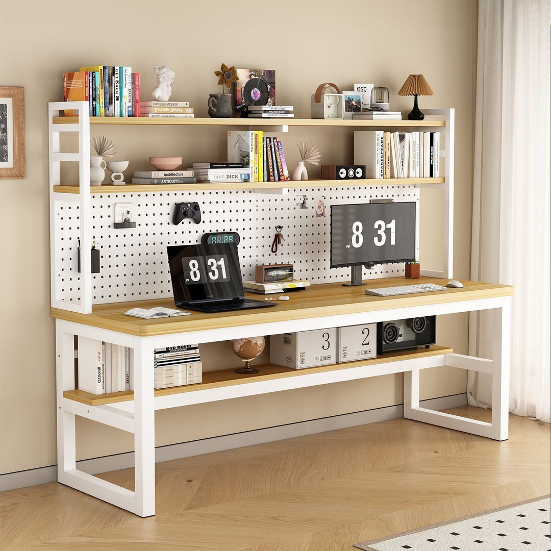 Multifunctional workspace with shelf Kalsten