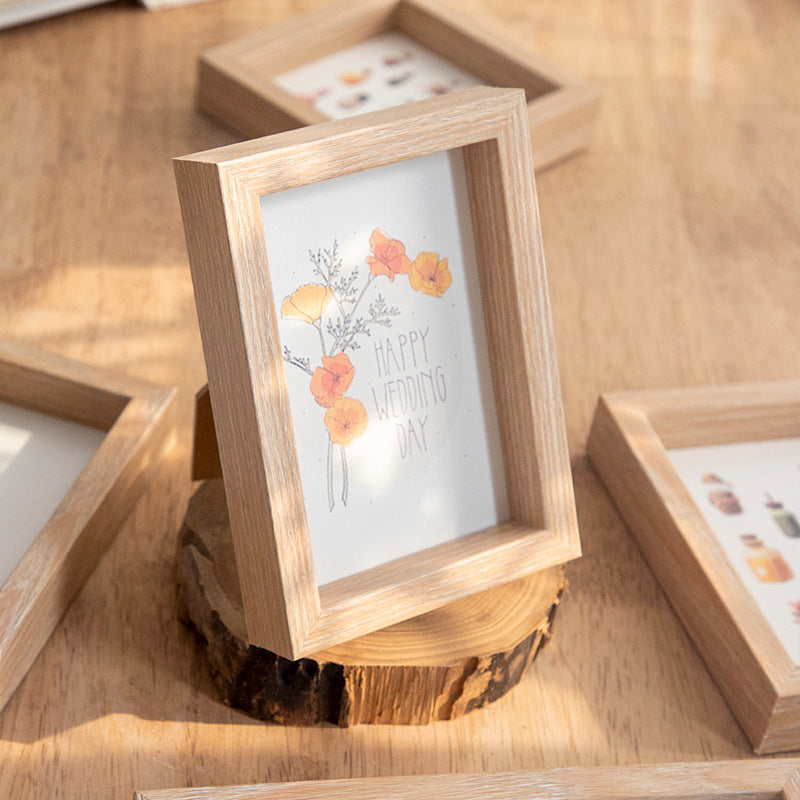 Decorative Wooden Frame for Home Display