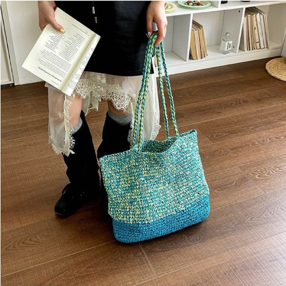 Hand-knotted Tote Bag Made of Sustainable Material Kalsten