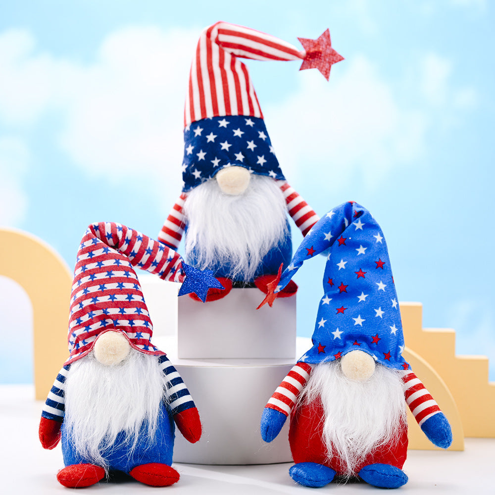 Festive Plush Gnome Figurine Kalsten
