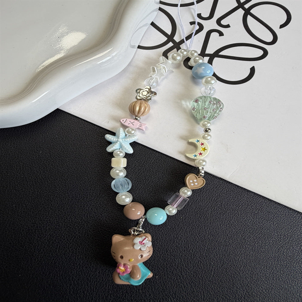 Whimsical Themed Beaded Necklace Kalsten