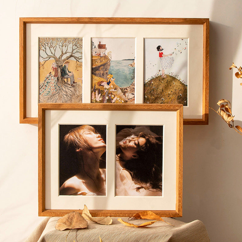 Artistic Landscape Collage Frame for Wall Display