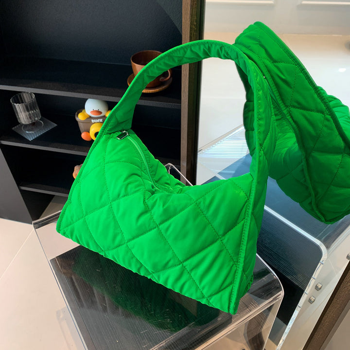 Quilted Puff Shoulder Bag