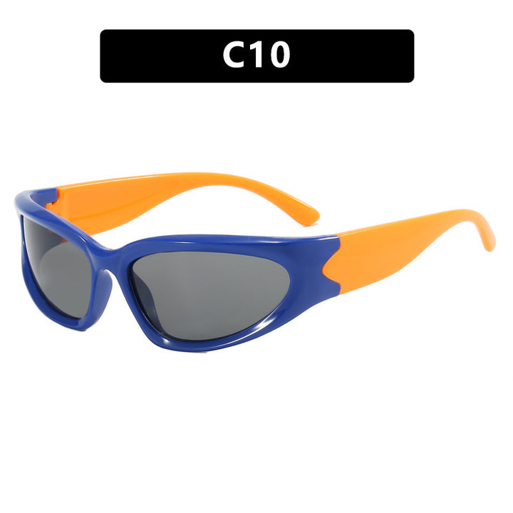 Women's sporty sunglasses with ergonomic design and polarized lenses Kalsten